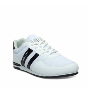 Jagulep 2202 Beyaz Siyah Anorak Erkek Spor