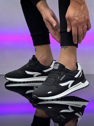 Jagulep Twister Siyah Beyaz Anatomik Erkek Spor