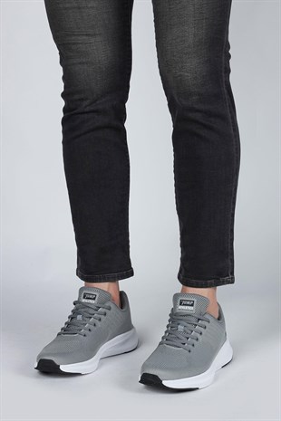 Jump 29537 Gri Memory Foam Erkek Spor