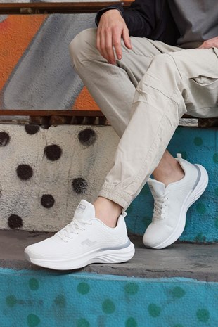 Jump 29578 Beyaz Memory Foam Erkek Spor