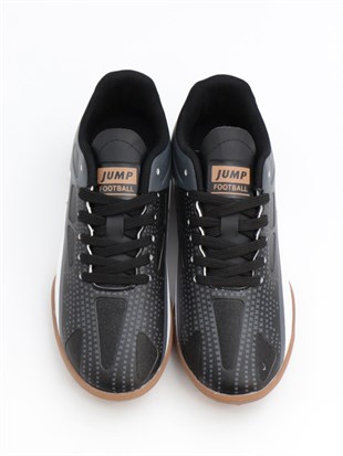 Jump 30548 Siyah Gri 40-45 Erkek Kauçuk Taban Halı Saha