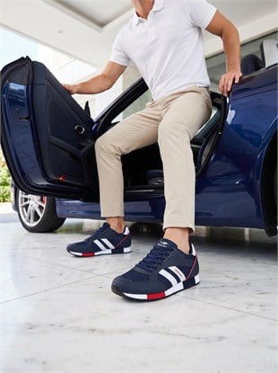 Lescon Bolton Lacivert Anorak Erkek Spor Sneaker