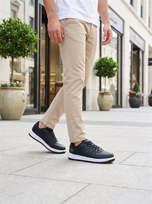 Lescon Zeplin 7 Siyah Erkek Spor Sneakers