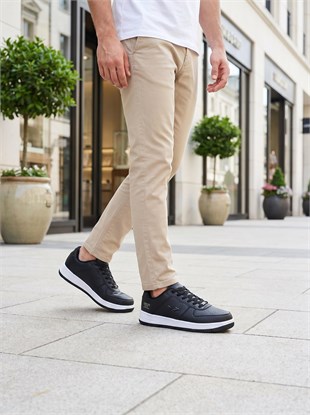 Lescon Zeplin 7 Siyah Erkek Spor Sneakers