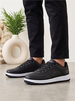 Lescon Zeplin 7 Siyah Erkek Spor Sneakers