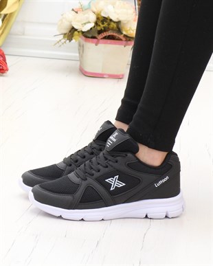 Luttoon 251 Siyah Beyaz 36-40 Unisex Spor Ayakkabı