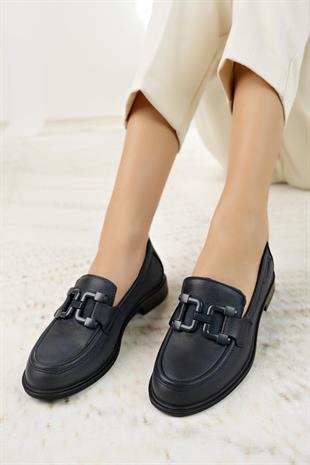 Mammamia D24KA 3420 Laci Nubuk Hakiki Deri Maskulen Kadın Ayakkabı