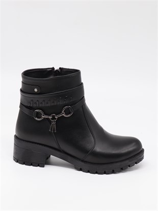 Nesil Shoes Marr 829 Hakiki Deri içi Kürklü Kadın Bot