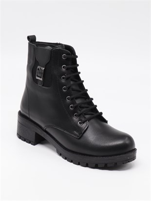Nesil Shoes Marr 851 Hakiki Deri içi Kürklü Kadın Bot