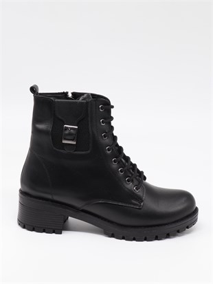 Nesil Shoes Marr 851 Hakiki Deri içi Kürklü Kadın Bot