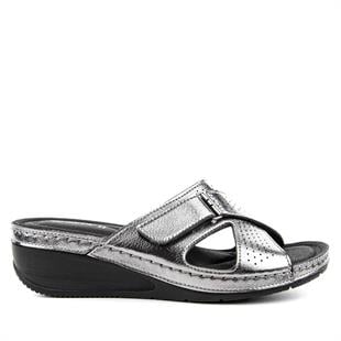 Muya Duro 34218 Kurşun Dolgu Topuklu Anatomik Kadın Terlik