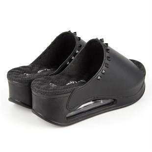 Muya Gema 31211 Siyah Airmax Dolgu Anatomik Kadın Terlik