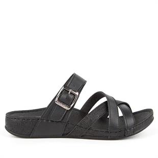 Muya Gizeh 31119 Siyah Tam Anatomik Kadın Terlik