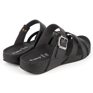 Muya Gizeh 31119 Siyah Tam Anatomik Kadın Terlik