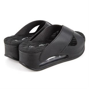 Muya Penelope 31210 Siyah Airmax Dolgu Anatomik Kadın Terlik