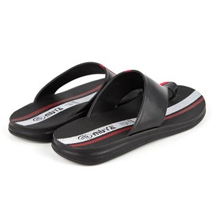 Muya Rada 31306 Siyah Tam Anatomik Parmak Arası Erkek Terlik