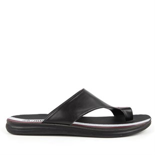 Muya Rada 31306 Siyah Tam Anatomik Parmak Arası Erkek Terlik