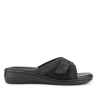 Muya Valdes 32201 Siyah Topuk Dikeni Destekli Kadın Terlik