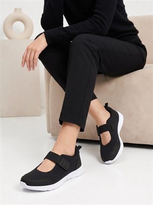 Nesil Shoes Bsea 632 Syh Byz Memory Foam Lastikli Kadın Ayakkabı