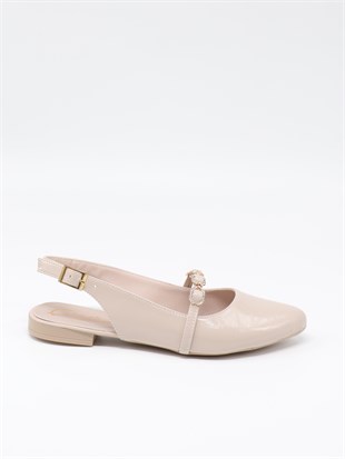 Nesil Shoes Ceylan 904 Ten A. Açık Kadın Babet