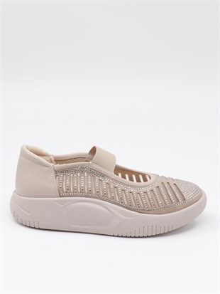 Nesil Shoes Conf 212 Ten Taşlı Anatomik Kadın Sneakers