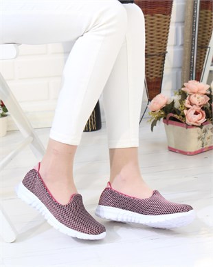 Nesil Shoes Dvm 901 Pudra Anatomik Esnek Kadın Yürüyüş Ayakkabısı