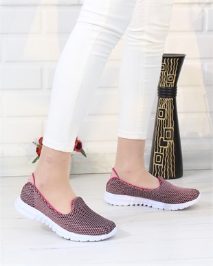 Nesil Shoes Dvm 901 Pudra Anatomik Esnek Kadın Yürüyüş Ayakkabısı