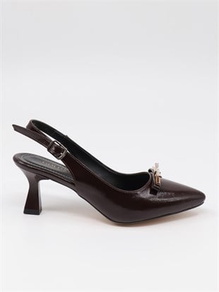 Nesil Shoes Elva 761 Khv Krşk Rgn Topuklu Kadın Ayakkabı