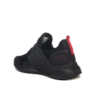 Nesil Shoes G-CLASS 330 Siyah Kırmızı Triko Erkek Spor