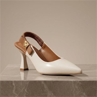 Nesil Shoes Gabbel 205 Ten Topuklu Kadın Sandalet