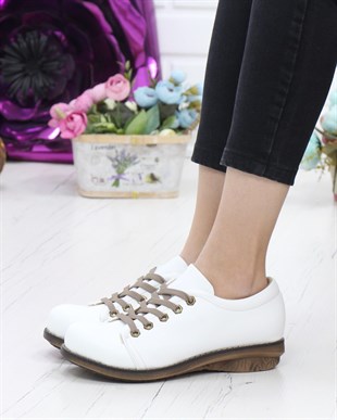 Nesil Shoes Mila 35 Beyaz Günlük Anatomik Kadın Ayakkabı