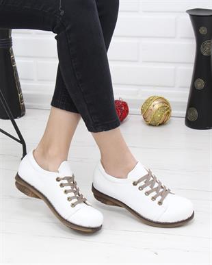 Nesil Shoes Mila 35 Beyaz Günlük Anatomik Kadın Ayakkabı