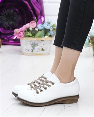 Nesil Shoes Mila 35 Beyaz Günlük Anatomik Kadın Ayakkabı