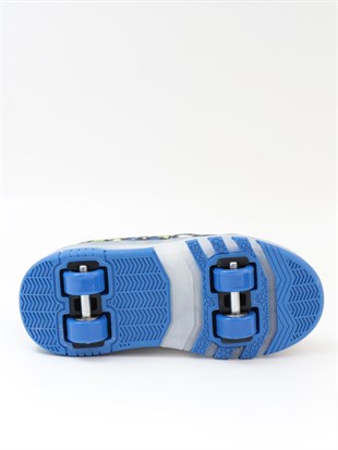 Nesil Shoes Mnc Siyah Patenli ve Işıklı Çocuk Spor Ayakkabı