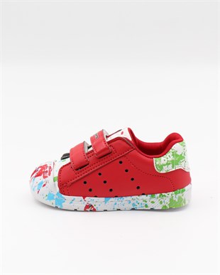 Nesil Shoes MW Star 19-24 Kırmızı Bebe İlkadım Spor 