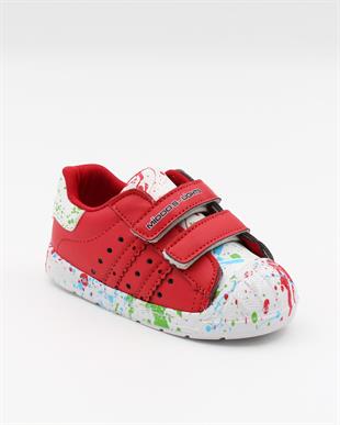 Nesil Shoes MW Star 19-24 Kırmızı Bebe İlkadım Spor 