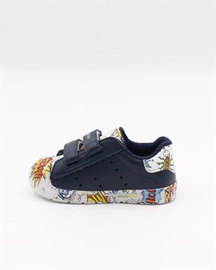 Nesil Shoes MW Star 19-24 Lacivert Bebe İlkadım Spor  