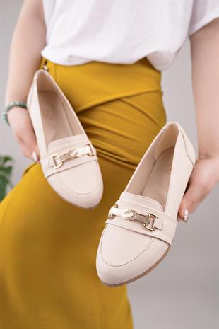 Nesil Shoes Sdf 624 Ten Günlük Kadın Babet