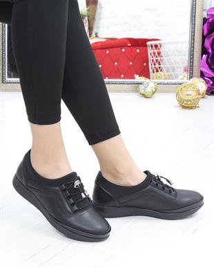 Nesil Shoes Sdf 702 Siyah Günlük Kadın Ayakkabı