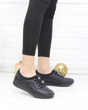 Nesil Shoes Sdf 702 Siyah Günlük Kadın Ayakkabı