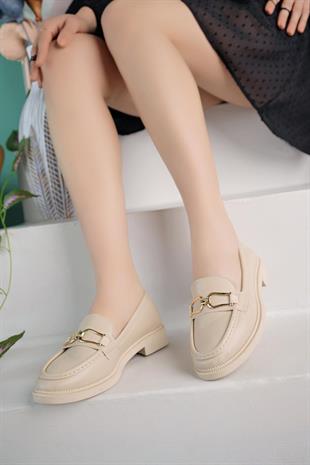 Nesil Shoes Süha 202 Ten Anatomik Kadın Lofer