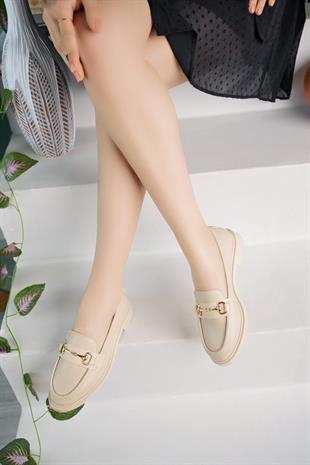 Nesil Shoes Süha 203 Ten Anatomik Kadın Lofer