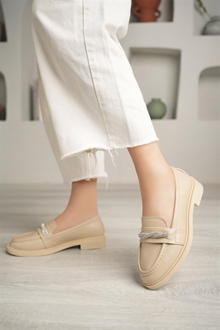Nesil Shoes Süha 205 Ten Anatomik Kadın Lofer