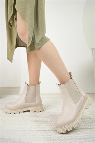 Nesil Shoes Swell 3080 Ten Çift Lastikli Kadın Bot