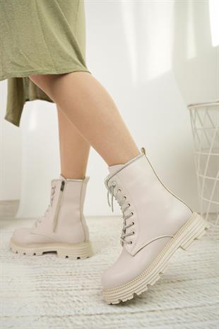 Nesil Shoes Swell 3081 Ten Taşlı Kadın Bot