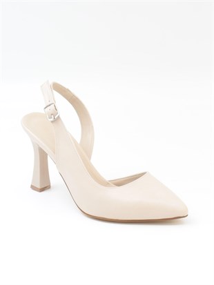 Nesil Shoes Tam 181 Ten Topuklu Kadın Sandalet