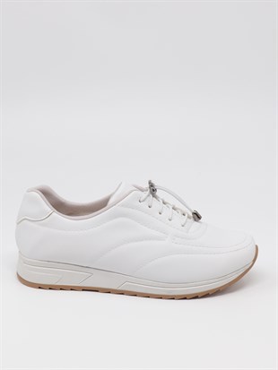 Nesil Shoes Wiss 1120 Beyaz Anatomik Kadın Sneakers