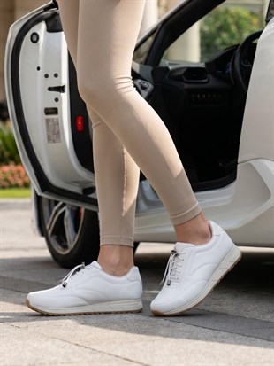 Nesil Shoes Wiss 1120 Beyaz Anatomik Kadın Sneakers