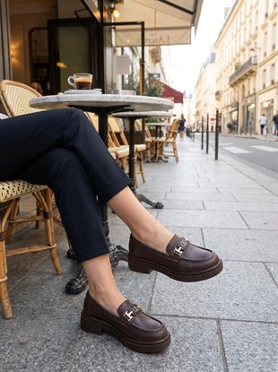 Nesil Shoes Wiss 1805 Kahve Maskulen Kadın Ayakkabı