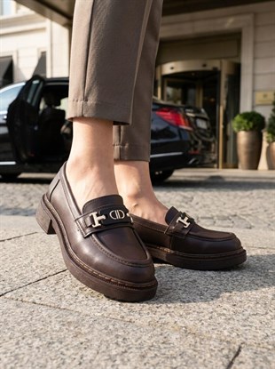 Nesil Shoes Wiss 1805 Kahve Maskulen Kadın Ayakkabı